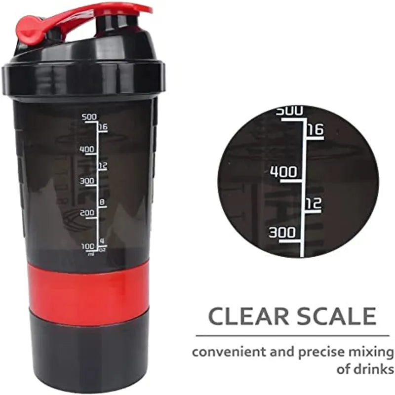 500ml Protein Shaker with Powder Storage™