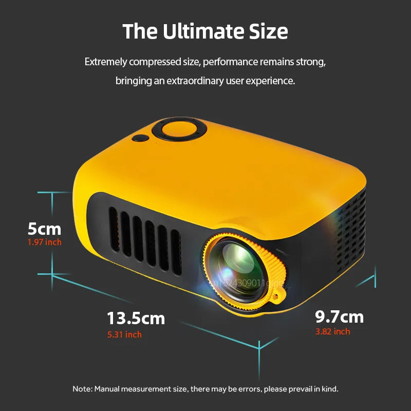 Luxury Illumination - Mini Portable 4K Projector™